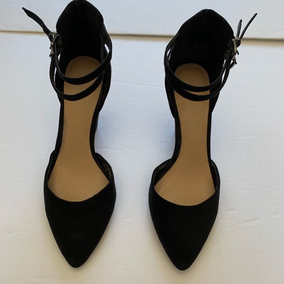 ASOS Black Suede Maryjane Heels - Picture 3 of 7